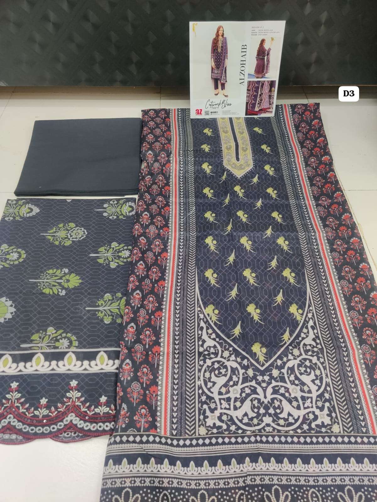 Bliss Lawn Collection 24 Open Pic Original Lawns by Al Zohaib